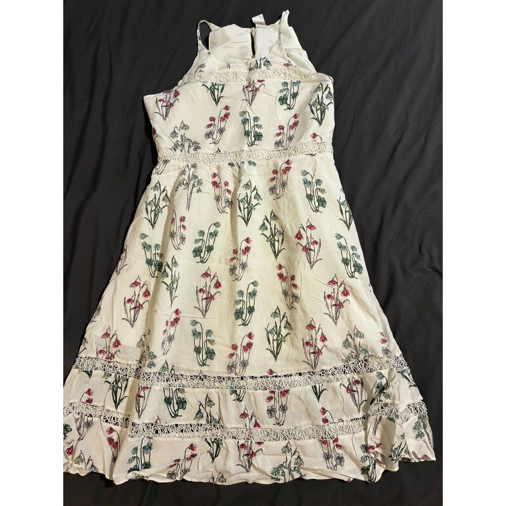 Disney Collection By Lauren Conrad Alice in Wonderland Floral Print Dress-Large